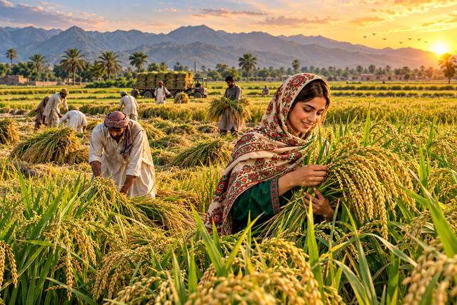 برنج باسماتی ۱۱۲۱ سلا پاکستانی گل بانو